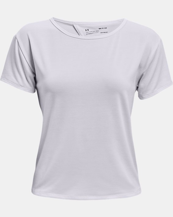 Camiseta de manga corta UA Tech™ Vent para mujer, White, pdpMainDesktop image number 4